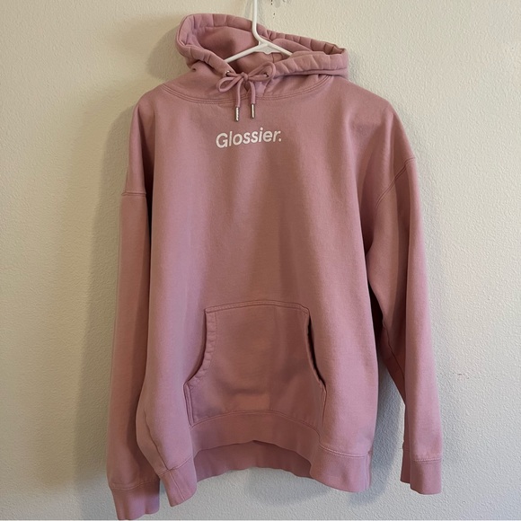 Glossier Soft Pink Hoodie - Picture 4 of 13
